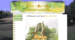 Desktop Screenshot of faber-hof-hip.de